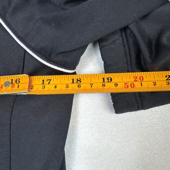 Nike Womens Black Zip Up Jacket Large Swoosh Activewear Athletic Full Zip - Picture 5 of 6